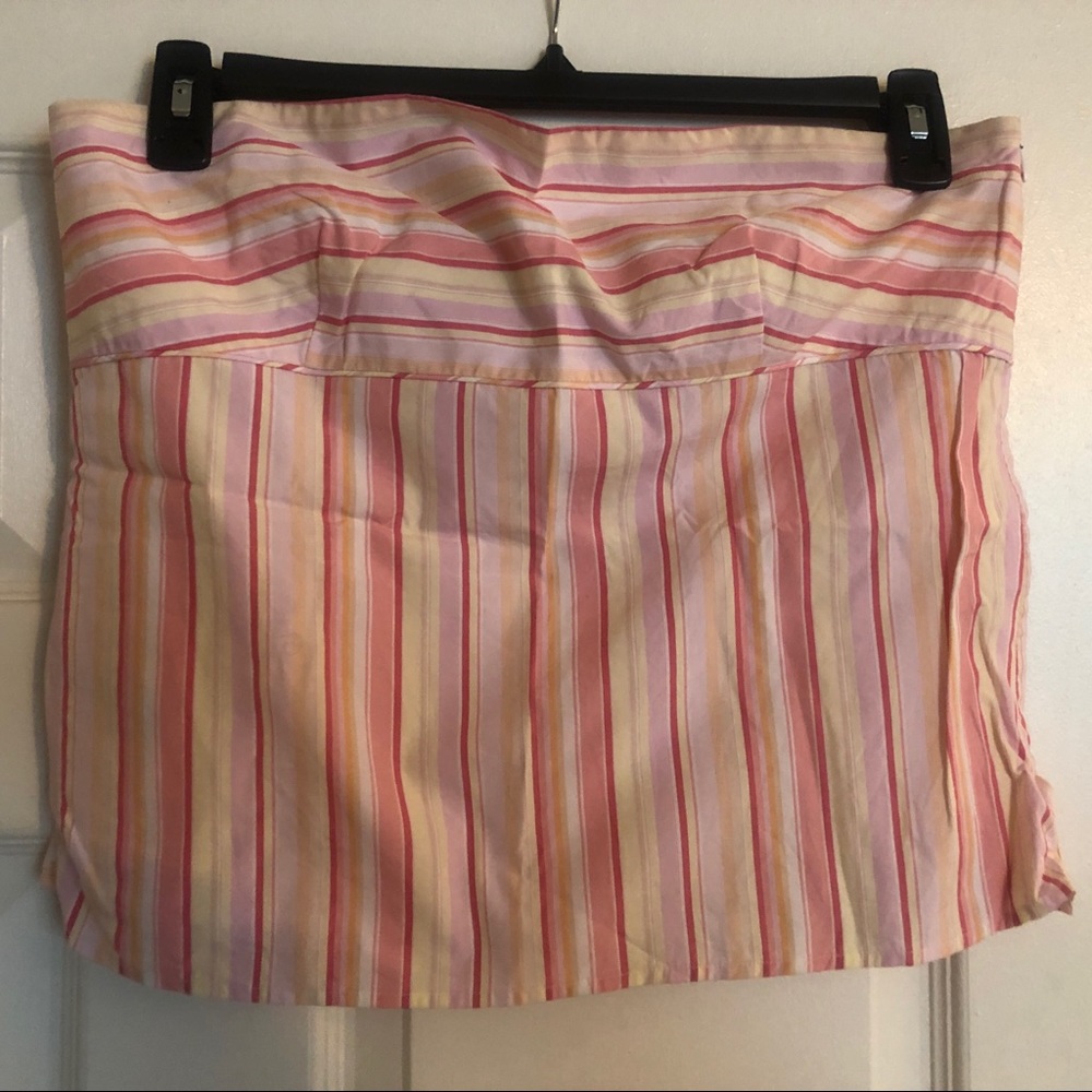 J Crew strapless top